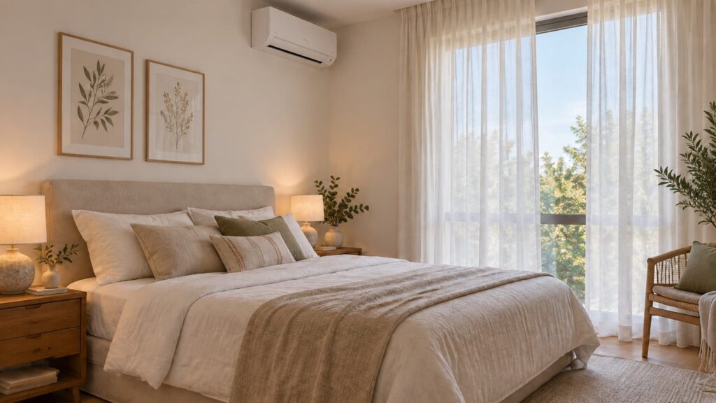 Aire acondicionado para dormitorios en Barcelona