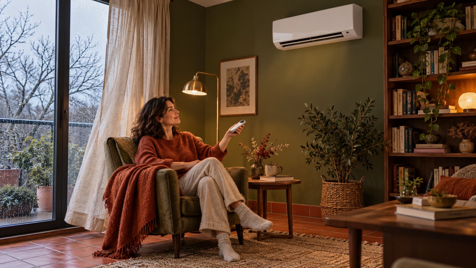 Aprende de forma sencilla a cómo usar el aire acondicionado con bomba de calor en invierno